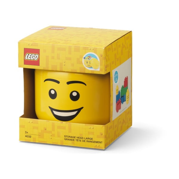 Plastový dětský úložný box Head – LEGO®-image-2