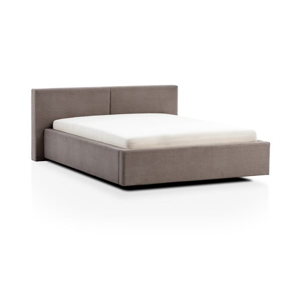 Světle hnědá dvoulůžková postel 140x200 cm Cube – Meise Möbel