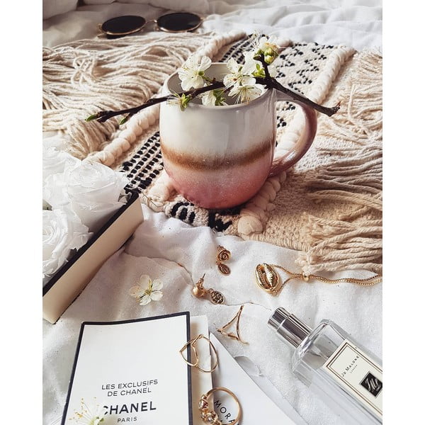 Hrnek Sass & Belle Dip Glazed Pink-image-2