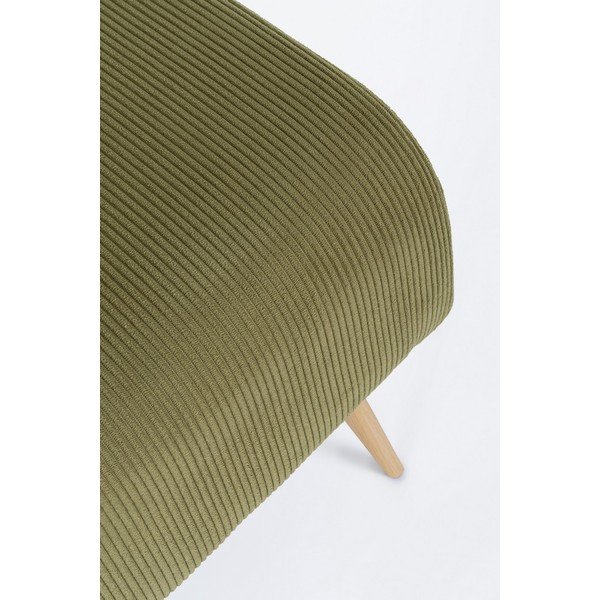 Zelená polstrovaná lavice Olga – Bizzotto-image-1