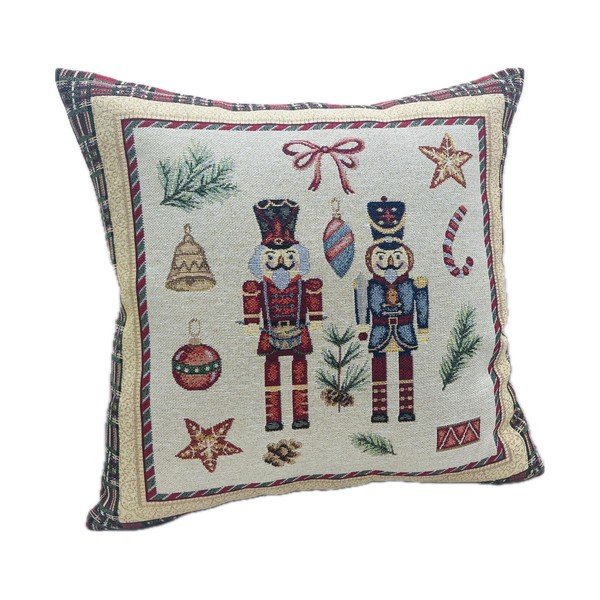 Povlak na polštář s vánočním motivem 45x45 cm Toy Soldier – Bizzotto