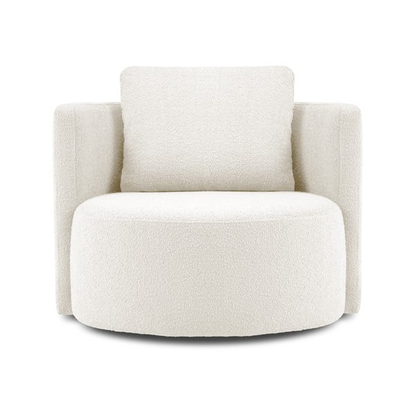 Bílé otočné křeslo Interieurs 86 Nael-image-2