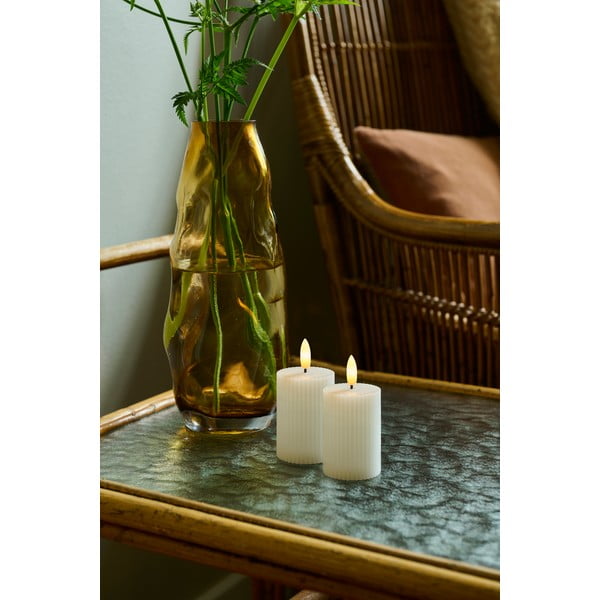 Bílé dobíjecí světelné dekorace v sadě 2 ks Smilla – Sirius-image-1