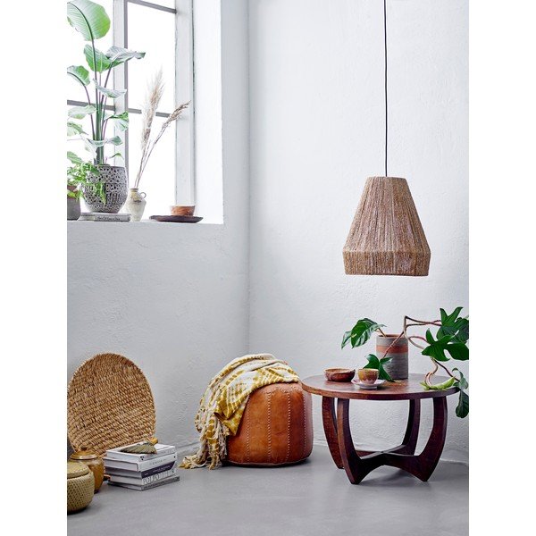 Béžová kameninová váza Bloomingville Ines, výška 18 cm-image-4