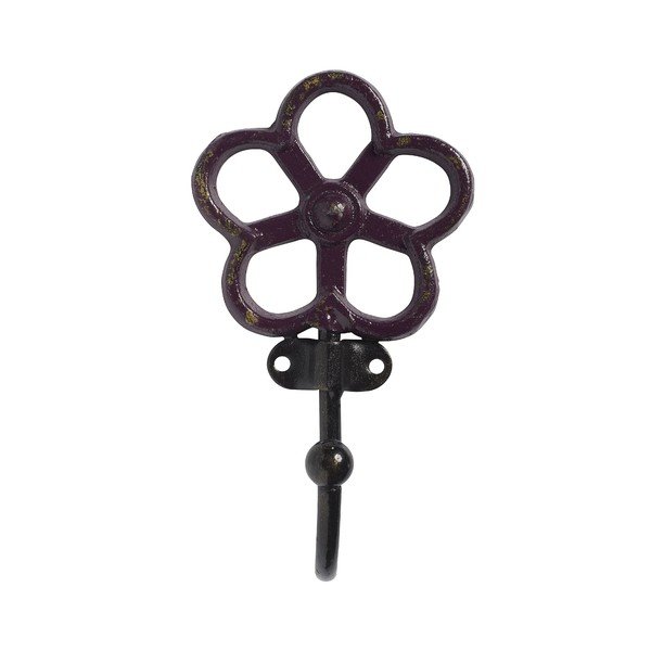Háček Flower, bordó