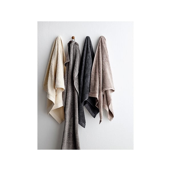 Hnědý froté bavlněný ručník 30x30 cm Comfort – Södahl-image-3