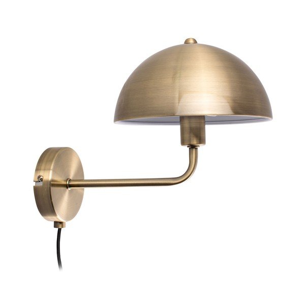 Nástěnná lampa ve zlaté barvě Leitmotiv Bonnet, výška 25 cm-image-1