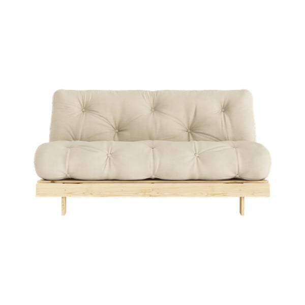 Béžová rozkládací pohovka 160 cm Roots - Karup Design-image-3