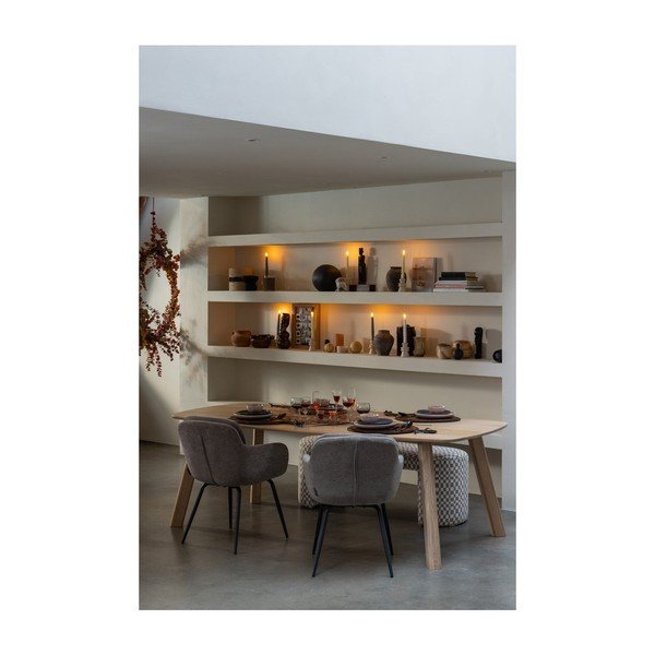 Jídelní stůl z dubového dřeva 100x220 cm Tablo – WOOOD-image-4