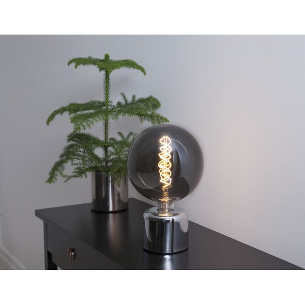 Lampová noha ve stříbrné barvě 10 cm Glans – Star Trading-image-2