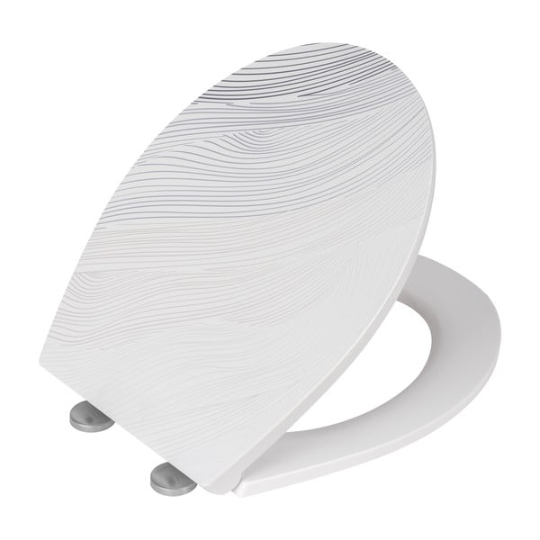 Záchodové prkénko s automatickým zavíráním 38 x 44,5 cm Menin – Wenko-image-2