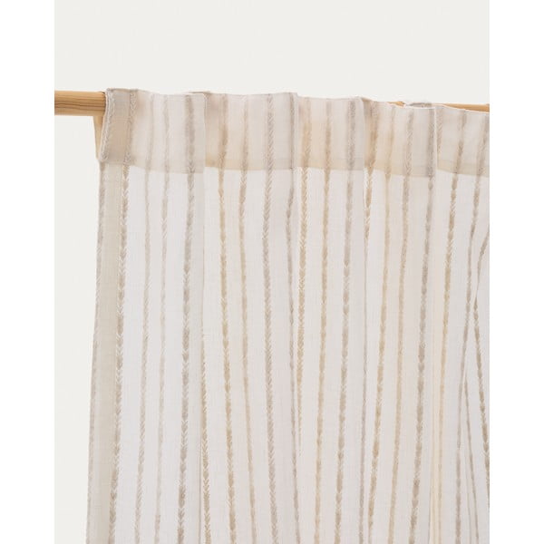Béžový závěs 140x270 cm Arami – Kave Home-image-4