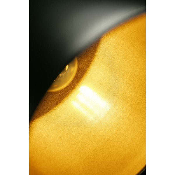 Černé závěsné svítidlo s kovovým stínidlem ø 32 cm Goa – GTV-image-3