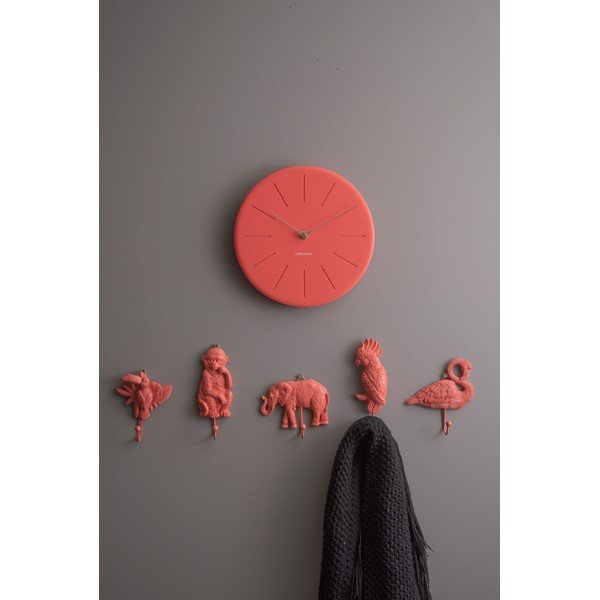 Korálově růžový věšák Leitmotiv Flamingo-image-1