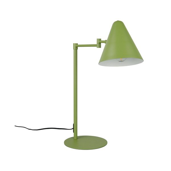 Zelená stolní lampa s ohybatelnou konstrukcí (výška 50,5 cm) Cosima – Trio