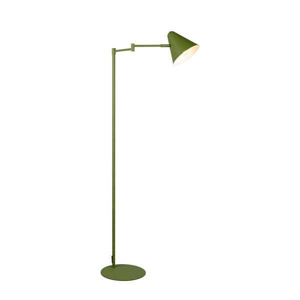 Zelená stojací lampa s ohybatelnou konstrukcí (výška 126,5 cm) Cosima – Trio-image-4