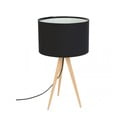 Černá stolní lampa Zuiver Tripod Wood