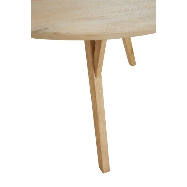 Kulatý jídelní stůl z mangového dřeva ø 120 cm Quenza – Light & Living-image-4