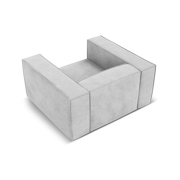 Světle šedé křeslo Madame – Windsor & Co Sofas-image-4