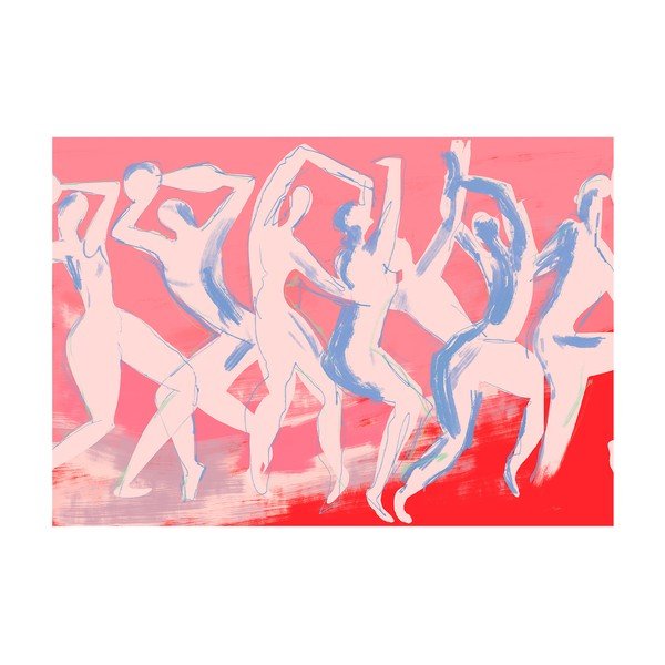 Plakát 40x30 cm Dancing – By Garmi – The Poster Club