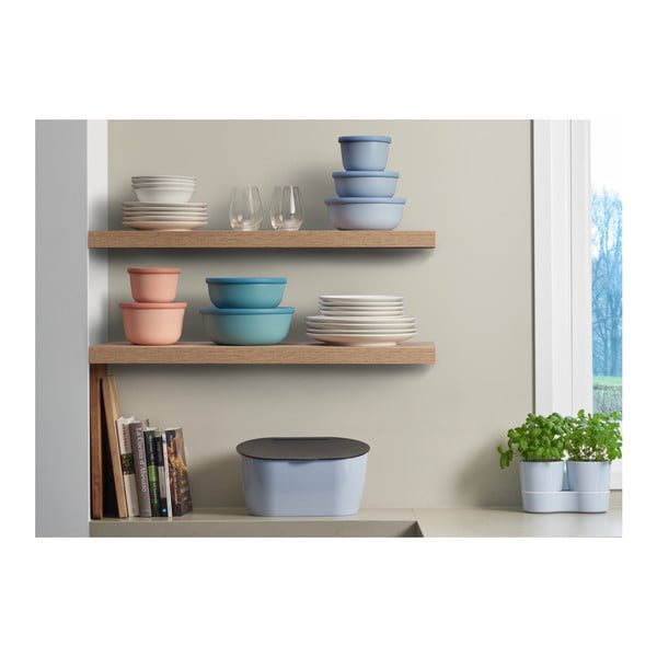 Samozavlažovací plastový květináč na bylinky ø 13,5 cm Hydro Herbs – Mepal-image-1