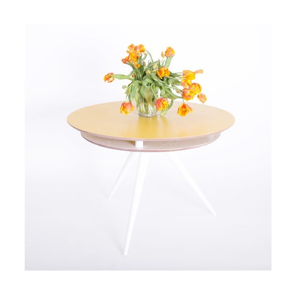 Žlutý jídelní stůl Ragaba Triad-image-2