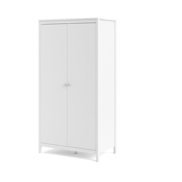 Bílá šatní skříň 102x199 cm Madrid – Tvilum-image-4