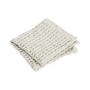 Béžové vaflové bavlněné ručníky v sadě 2 ks 30x30 cm Caro – Blomus