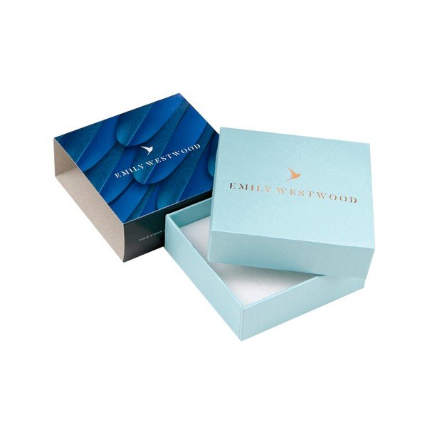 Set přívěsku a náramku stříbrné barvy s motivem ptáčka Emily Westwood-image-3