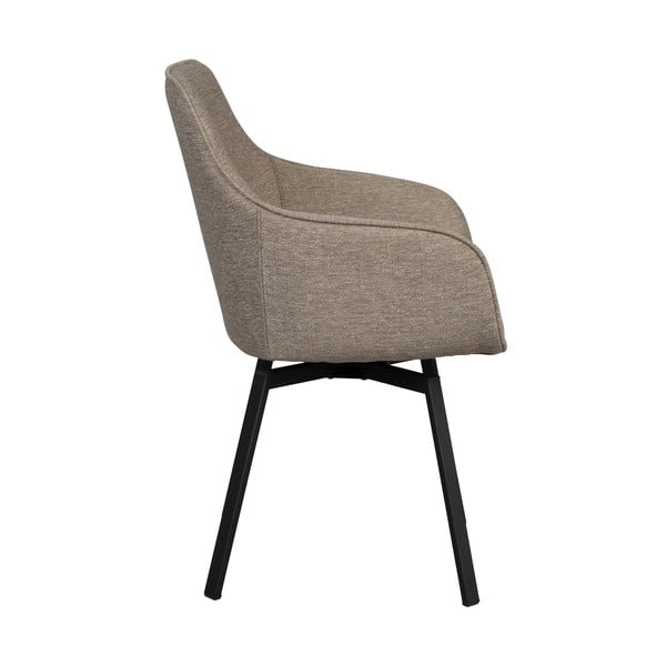 Béžová čalouněná jídelní křesla v sadě 2 ks Alison – Rowico-image-3