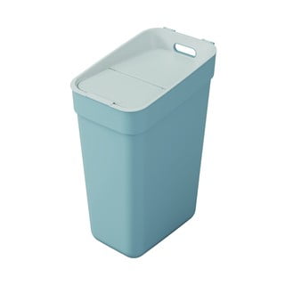 Světle modrý odpadkový koš Curver Ready To Collect, 30 l