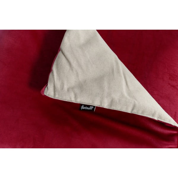 Červená přikrývka Hartman Jolie, 130 x 170 cm-image-1