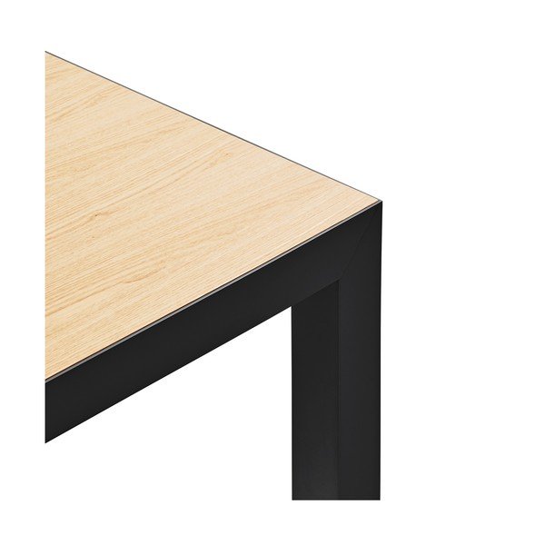 Jídelní stůl s deskou z dubového dřeva 75x180 cm Alma – Teulat-image-4