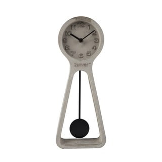 Šedé betonové stolní hodiny Zuiver Pendulum