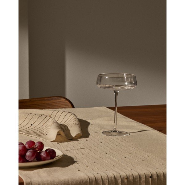 Sklenička na sekt 250 ml Mimba – Kave Home-image-1