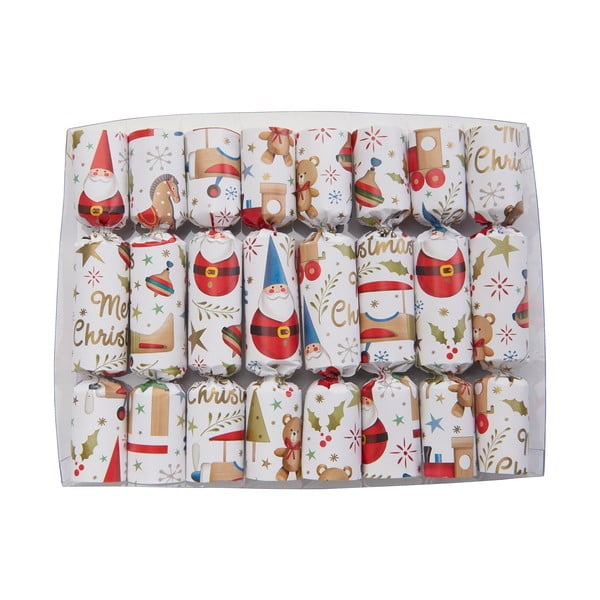 Vánoční crackery v sadě 8 ks Toy Town – Robin Reed