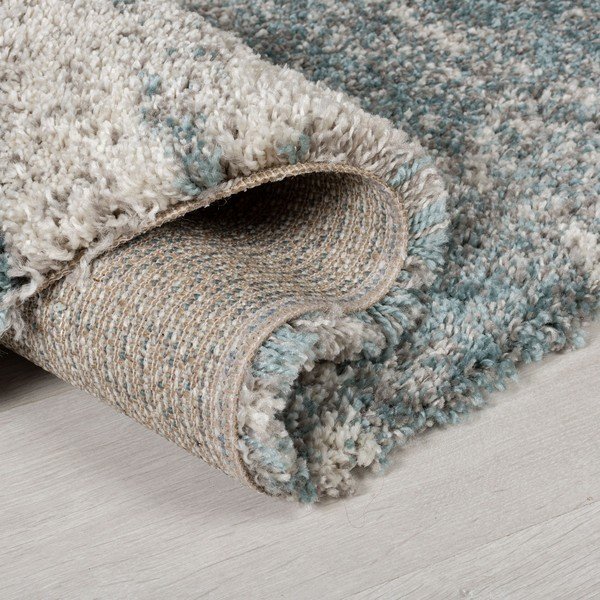 Modro-šedý koberec Flair Rugs Reza, 80 x 150 cm-image-1
