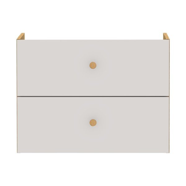 Světle šedá komponenta se zásuvkami 43x33 cm Z Cube - Tenzo-image-1