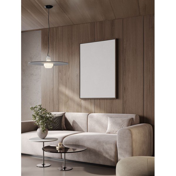 Matně černé ocelové závěsné svítidlo ø 60 cm Lora – Nova Luce-image-1