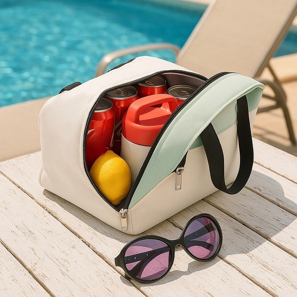 Krémová chladicí taška 11 l Termo – Orion-image-1