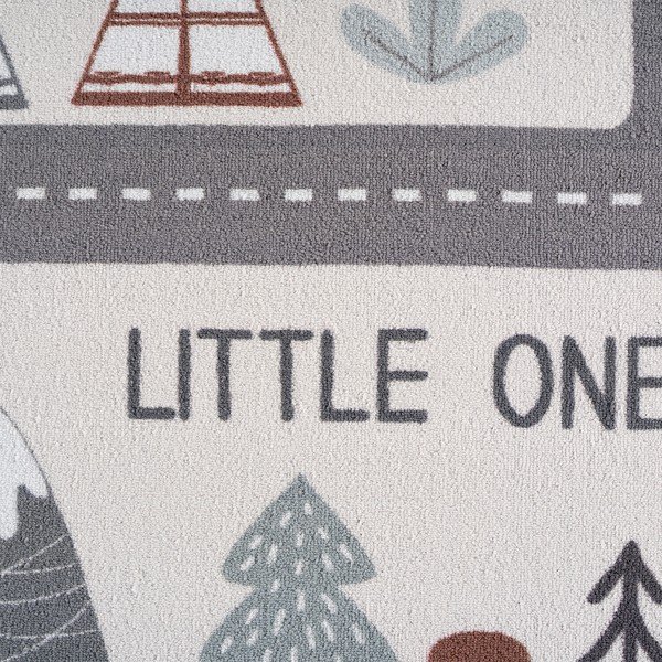 Krémový pratelný dětský koberec ø120 cm Coco 1134 – Ayyildiz Carpets-image-2