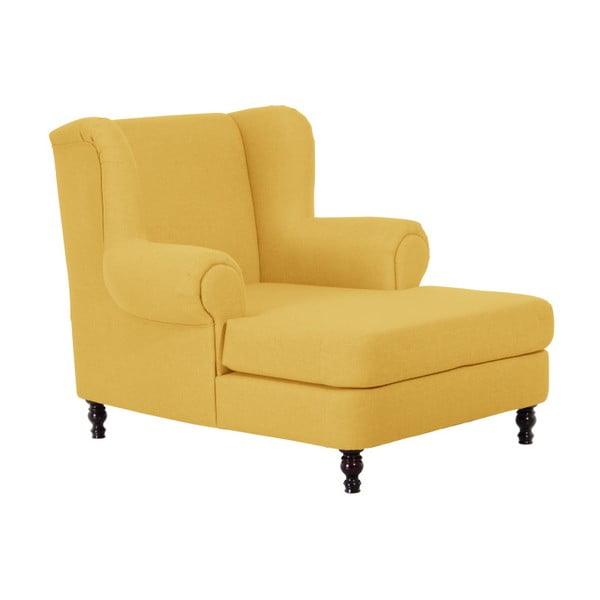 Žluté křeslo ušák Max Winzer Mareille Yellow-image-3