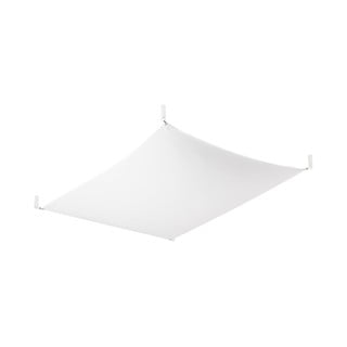 Bílé stropní svítidlo s textilním stínidlem 80x105 cm Viva – Nice Lamps