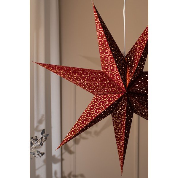 Vínová závěsná vánoční světelná dekorace Baroque – Markslöjd-image-2