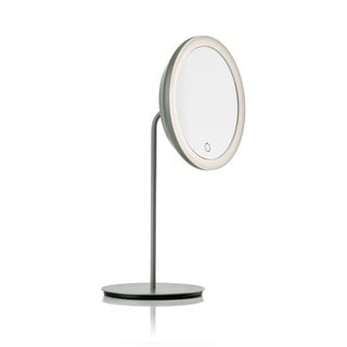 Šedé kosmetické zrcadlo Zone Eve, ø 18 cm
