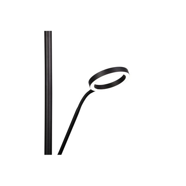 Černá LED stojací lampa (výška 180 cm) Willis – Trio-image-4