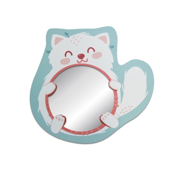 Nástěnné zrcadlo ø 20 cm Kitty – Mioli Decor