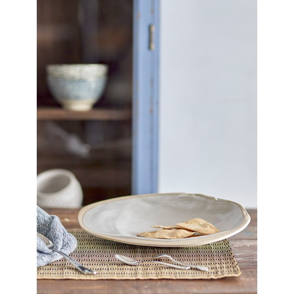 Kameninový dekorativní tác 20x33 cm Mateo – Bloomingville-image-1