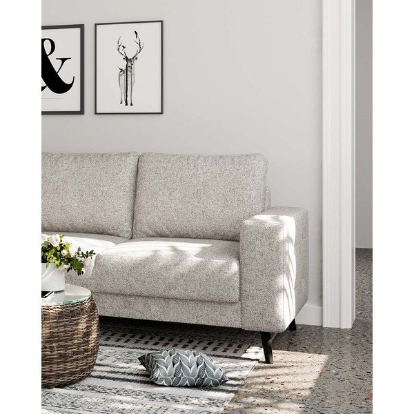 Krémová rohová pohovka (levý roh) Fynn – Ghado-image-4