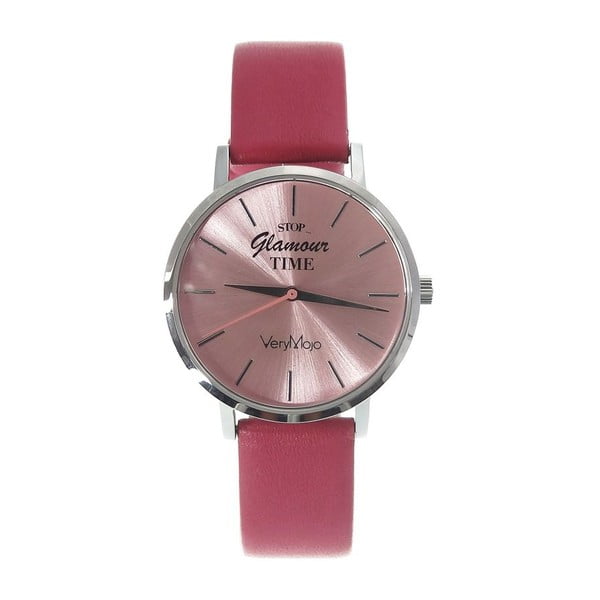 Růžové hodinky VeryMojo Glamour Time